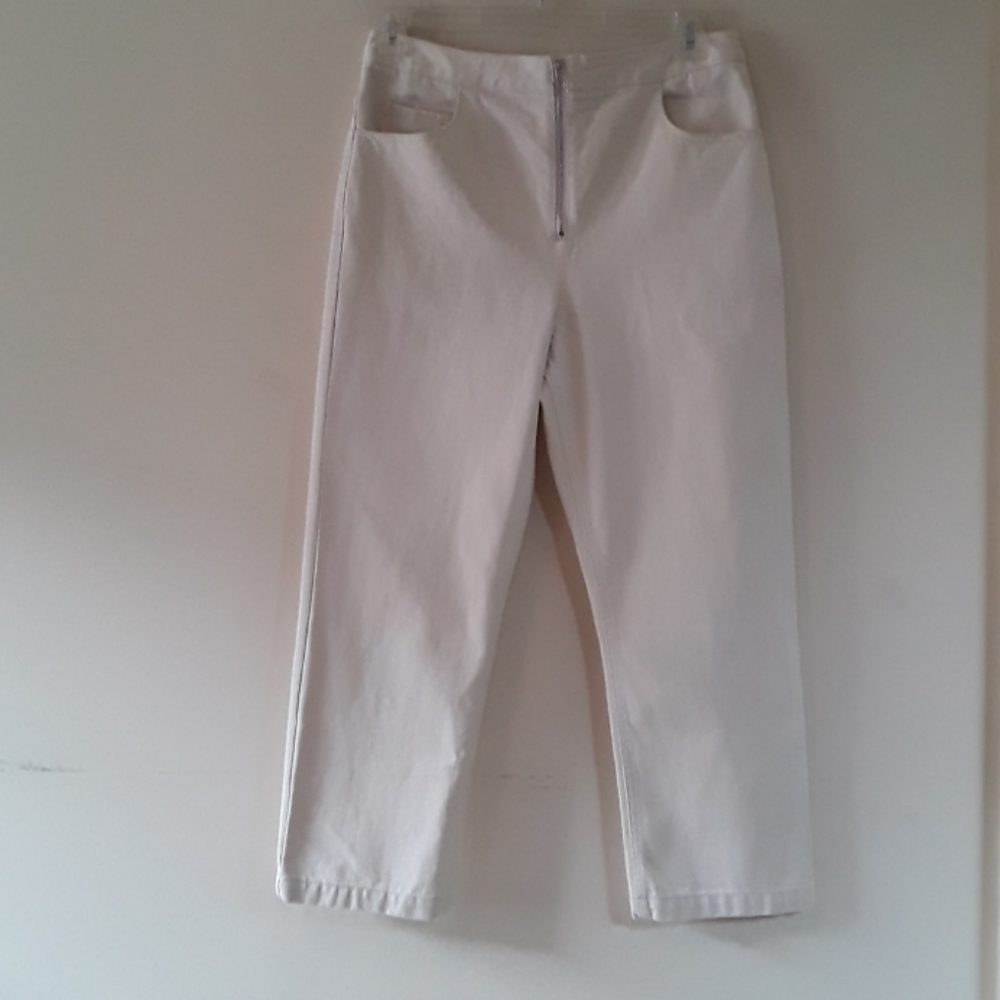 Theory 2.0 Denim IWG Sculpted Cropped Jeans